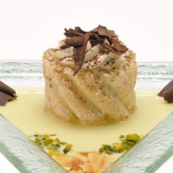 Charlottine chocolat liegeois